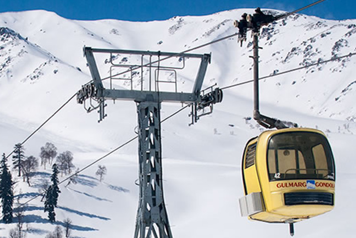 SKIING IN THE HIMALAYAS