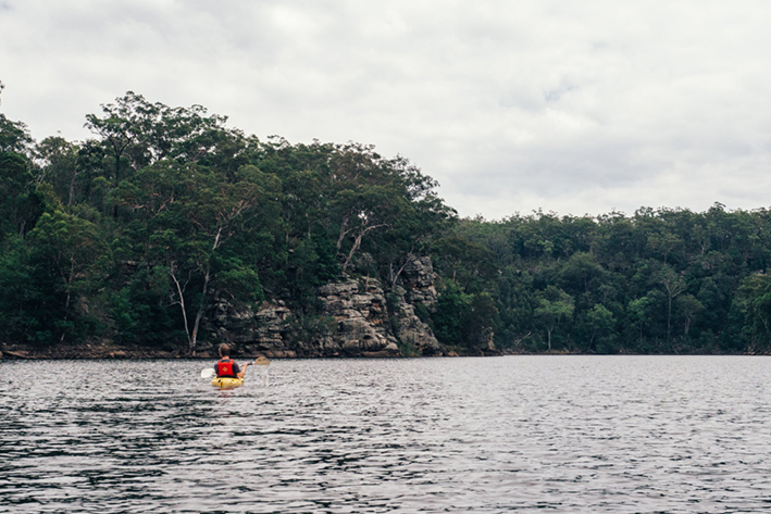KAYAKING A SUNKEN FOREST IN KANGAROO VALLEY