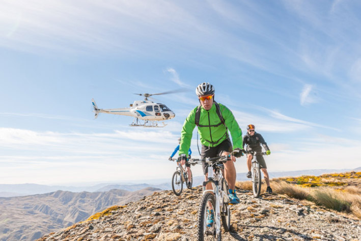 HELI-BIKING IN NEW ZEALAND