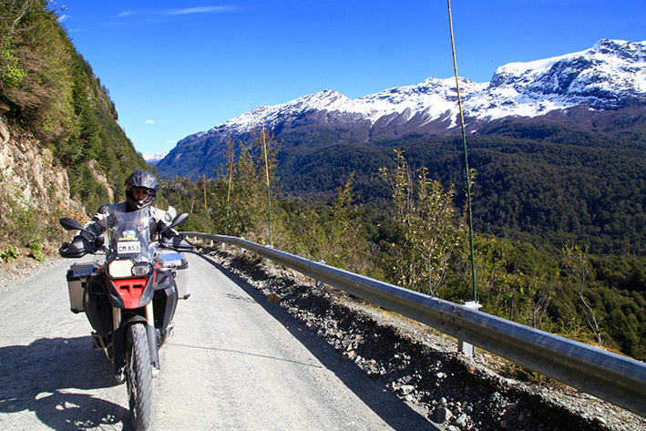 RIDING ACROSS PATAGONIA BY MOTORBIKE
