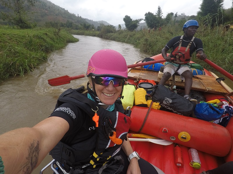 Paddling The Nile