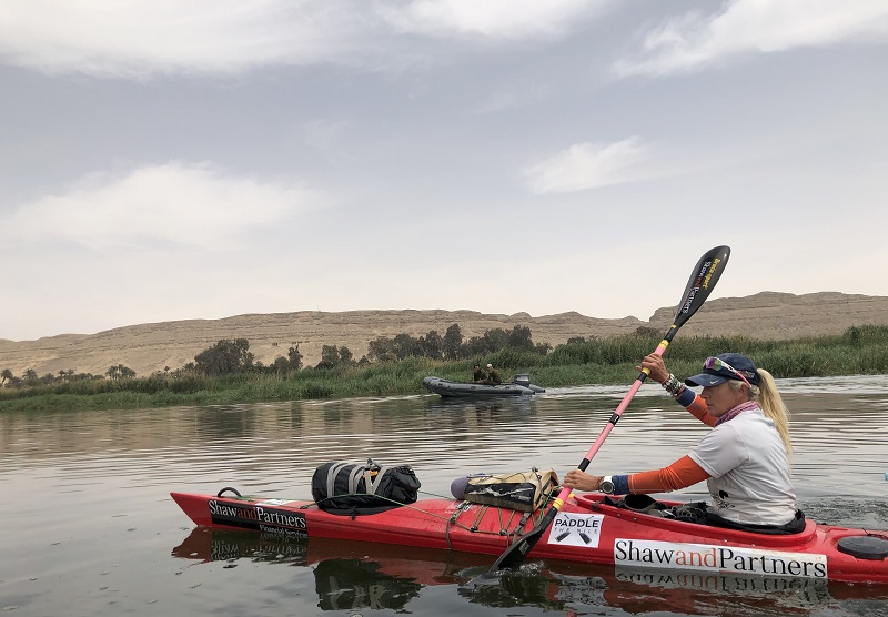 Paddling The Nile